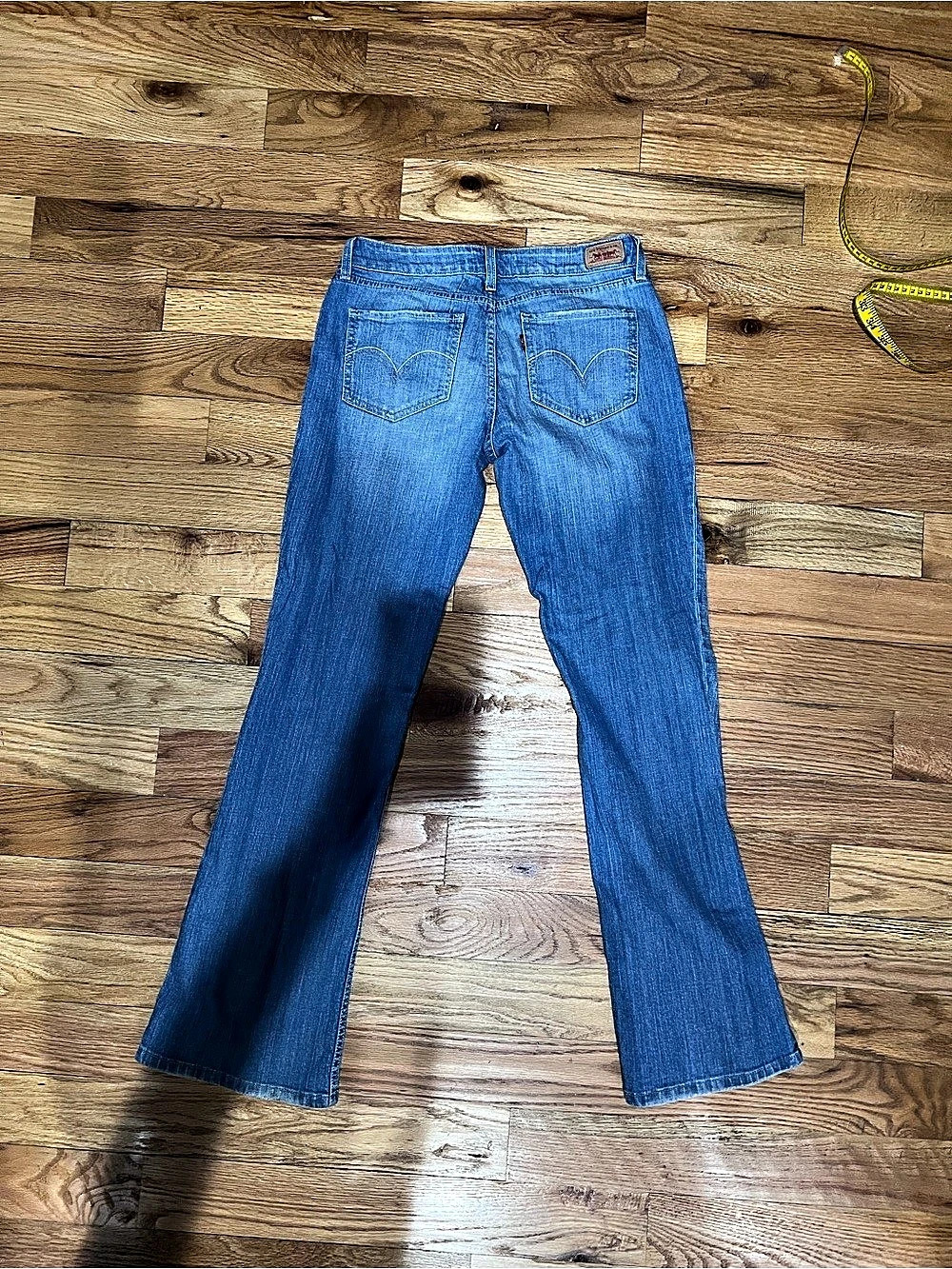 Levi's 528 Curvy Cut Bootcut Jeans Women's Blue Boot Cut Jeans